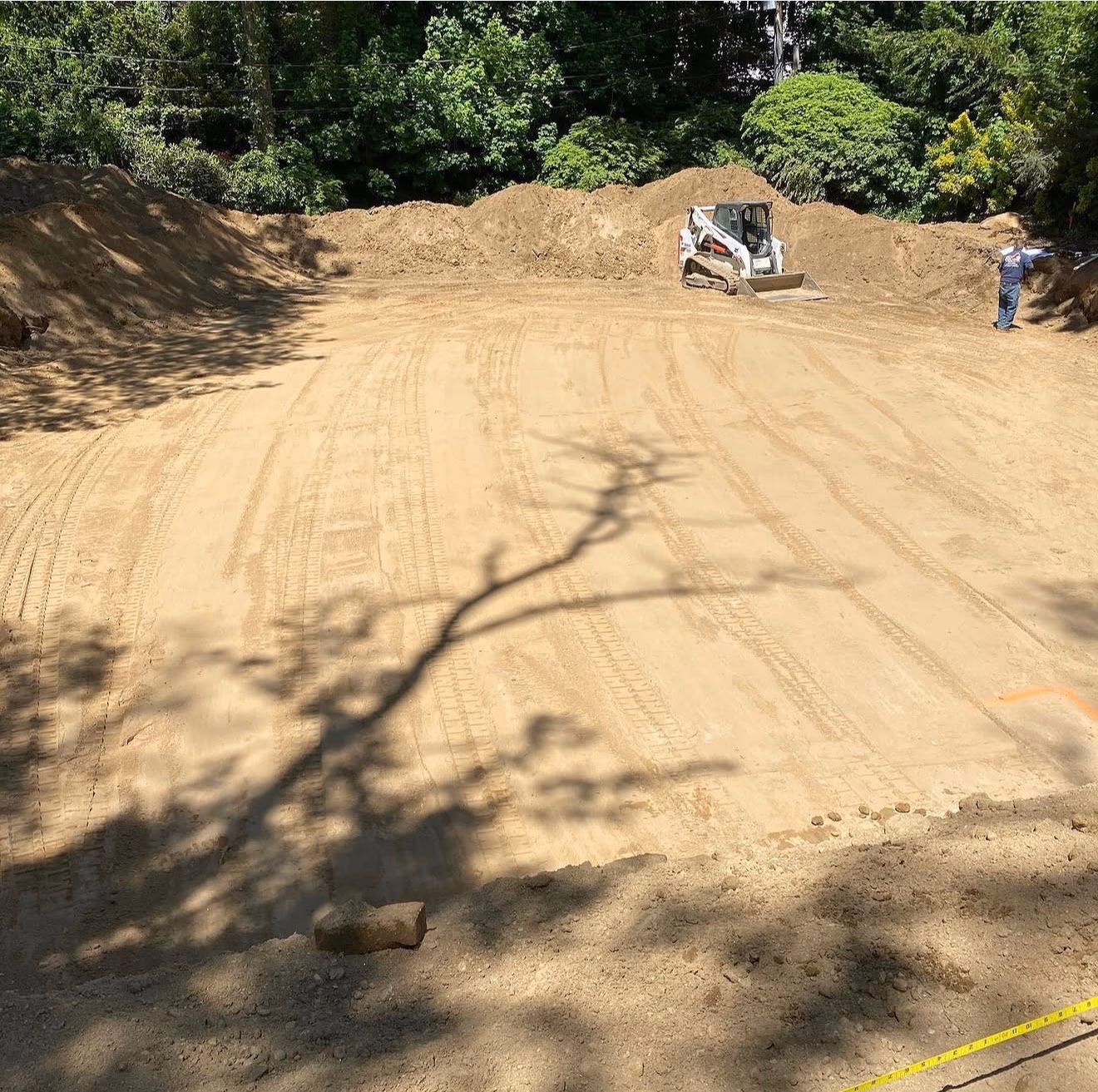 D.C. Crane Service performing Excavation & Land Clearing on Long Island, NY